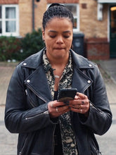 Big Mood S01 Eddie Black Leather Jacket
