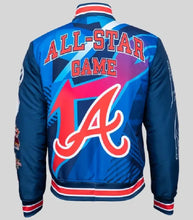 MLB All-Star Atlanta Braves Usher Blue Varsity Jacket