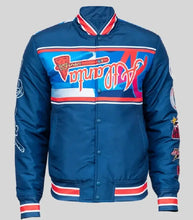 MLB All-Star Atlanta Braves Usher Blue Varsity Jacket