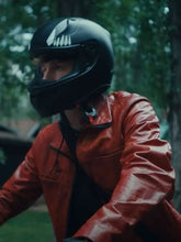 Machine Gun Kelly Lonely Road 2024 Brown Leather Jacket
