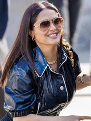 Salma Hayek Magic Mike?s Last Dance Black Jacket