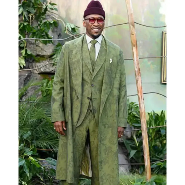 Mahershala Ali Jurassic World Rebirth Coat