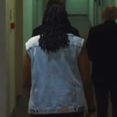 Shaniqua Okwok Maigret S01 Blue Denim Vest