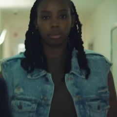 Shaniqua Okwok Maigret S01 Blue Denim Vest