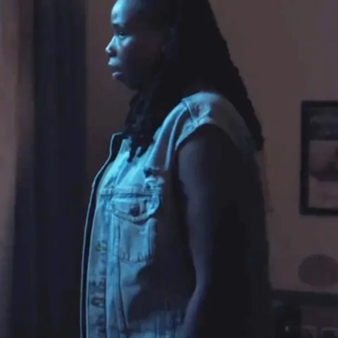 Shaniqua Okwok Maigret S01 Blue Denim Vest