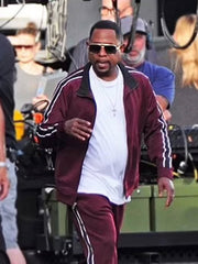 Bad Boys Ride Or Die Martin Lawrence Maroon Track Jacket