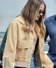 BBC Radio One Margot Robbie Brown Jacket