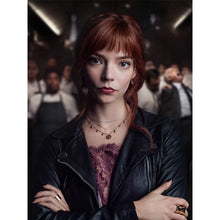 Margot The Menu 2022 Black Leather Jacket