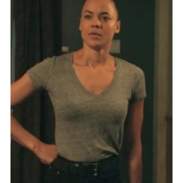Maria Sten Reacher V-Neck Tee