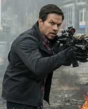 Mile 22 Mark Wahlberg Black Jacket