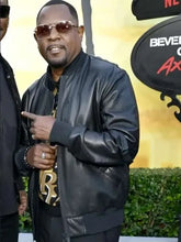 Martin Lawrence Beverly Hills Cop Axel F 2024 Movie Premiere Leather Jacket