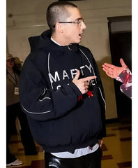 Marty Supreme Timothee Chalamet Black Jacket