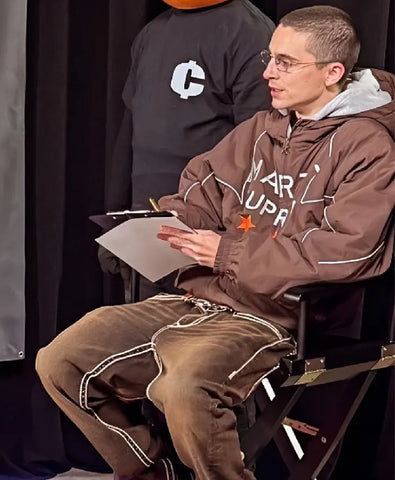 Marty Supreme Brown Hooded Brown Jacket