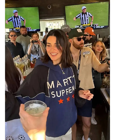 Kendall Jenner Tailgate Dallas Marty Supreme Jacket