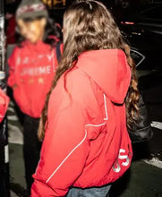 Marty Supreme Red Hooded Jacket