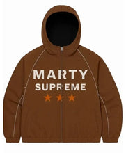 Marty Supreme Brown Hooded Brown Jacket