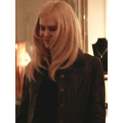 Masha Dmitrichenko Nine Perfect Strangers Leather Jacket