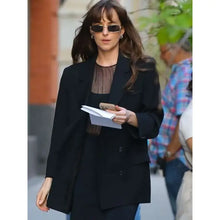 Dakota Johnson Materialists Black Blazer