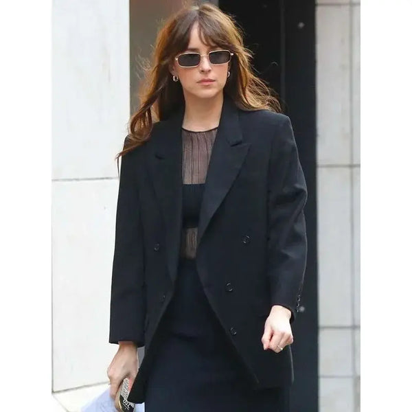 Dakota Johnson Materialists Black Blazer