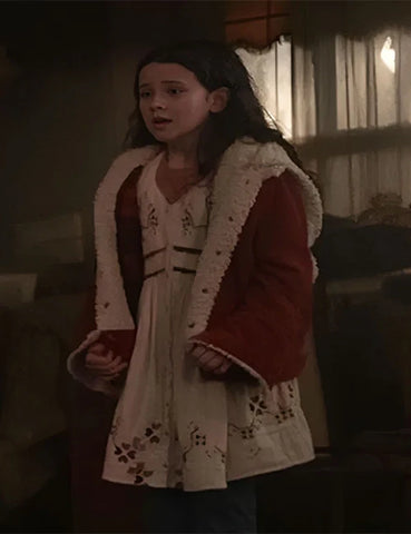 Matilda Firth Wolf Man Shearling Jacket