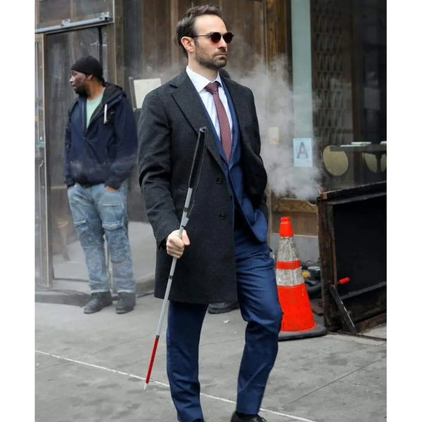 Matt Murdock Daredevil Born Again Grey Coat