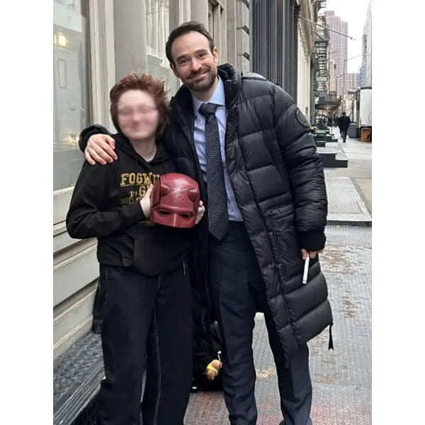 Matt Murdock Daredevil Born Again Puffer Coat