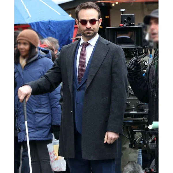 Matt Murdock Daredevil Born Again Grey Coat