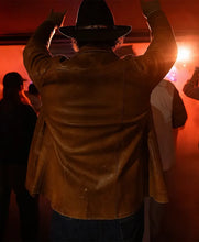 Matthew McConaughey Leather Brown Jacket
