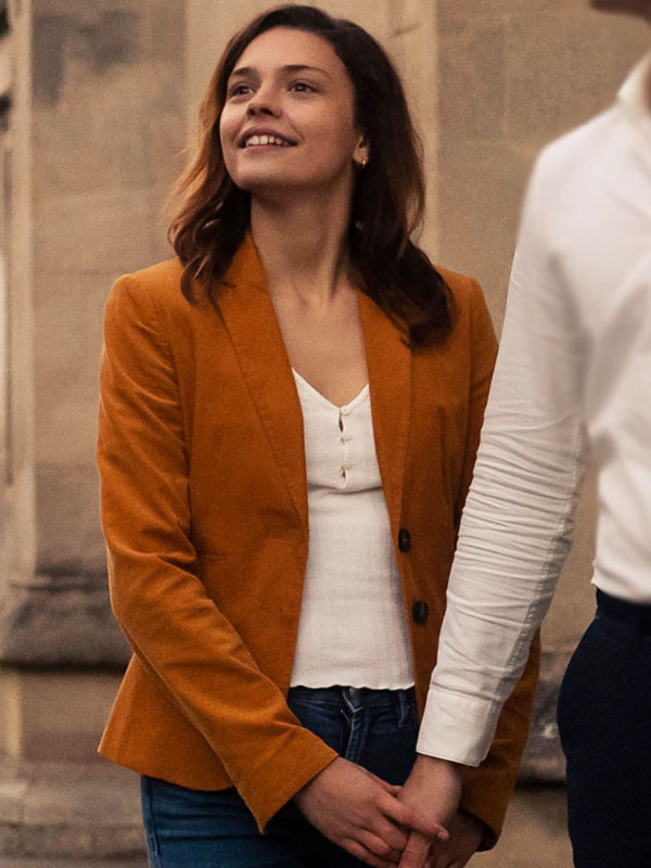 Maxton Hall The World Between Us S01 Ruby Bell Brown Blazer