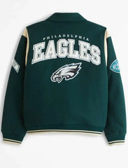 Mcdaniel Green Philadelphia Eagles Wool Varsity Jacket