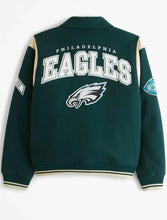 Mcdaniel Green Philadelphia Eagles Wool Varsity Jacket