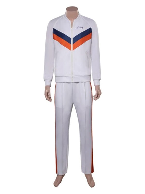Me Time Huck Dembo White Tracksuit
