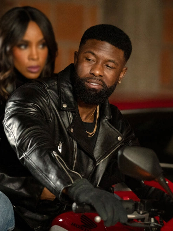 Mea Culpa 2024 Trevante Rhodes Leather Jacket