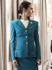 Snowpiercer Melanie Cavill Blue Blazer