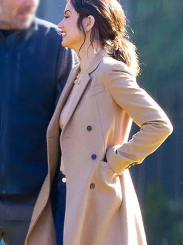 Ana de Armas Deep Water Trench Coat