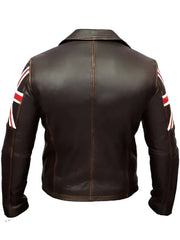 United Kingdom Flag Biker Jacket