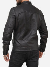 Roman Sheepskin Leather Biker Jacket