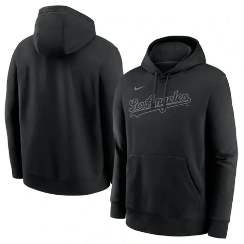 Los Angeles Dodgers Nike Black Pullover Hoodie