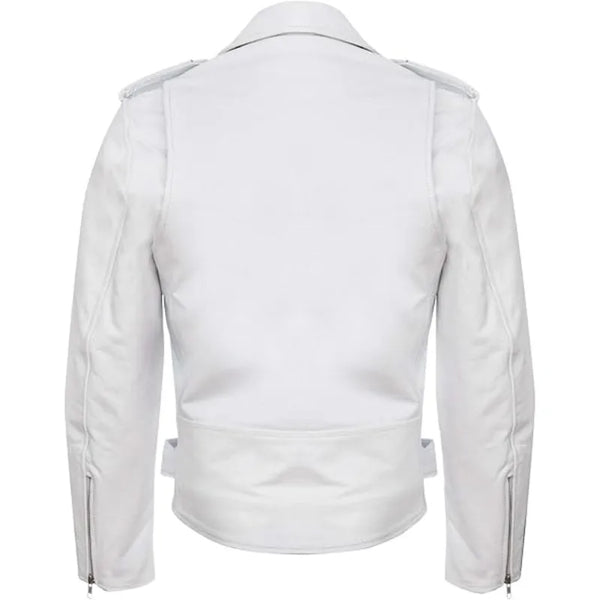 Men's Leather Brando Biker Jacket