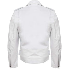 Men's Leather Brando Biker Jacket