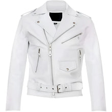 Men's Leather Brando Biker Jacket