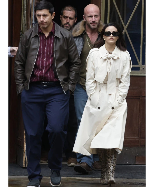 Camila Mendes Cream Trench Coat