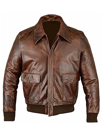 A2 Flight Aviator Leather Jacket