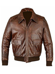 A2 Flight Aviator Leather Jacket