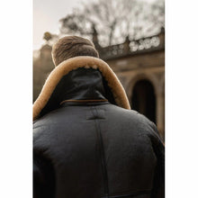 Men's Dark Brown B3 RAF Aviator Shearling Leather Jacket