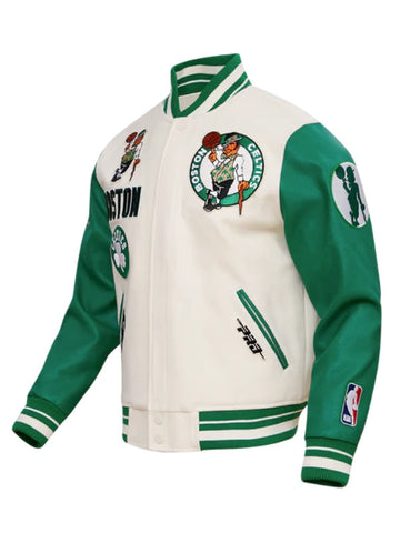 NBA Boston Celtics Retro Varsity Jacket