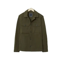 Men’s Suede Leather Shirt Jacket