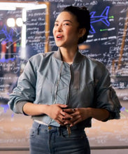 Yun Jee Kim Lift Movie Mi-Sun Green Bomber Jacket