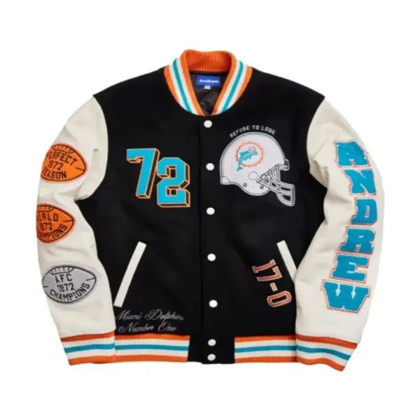 Varsity Miami Dolphins Jacket