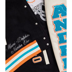 Varsity Miami Dolphins Jacket